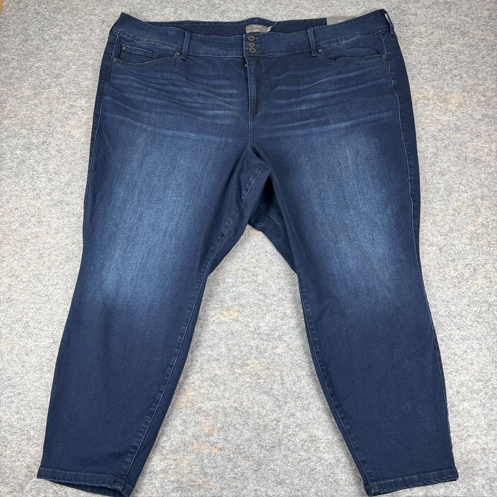 Torrid High Rise Super Soft Jegging 28" Blue Womens 30 R